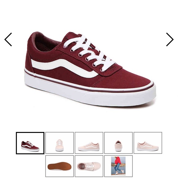 Vans Shoes - Van’s Ward Lo sneaker (women’s vintage burgundy)